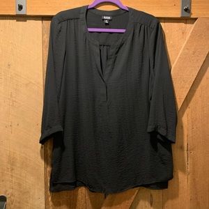 a.n.a. Black blouse size XL (16)